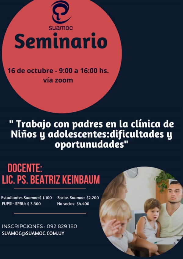 Trabajo con padres en la cl&iacute;nica de ni&ntilde;os y adolescentes: dificultades y oportunidades