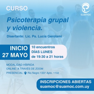 Psicoterapia grupal y violencia