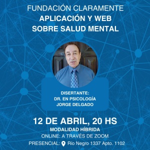 Aplicaci&oacute;n y web sobre salud mental