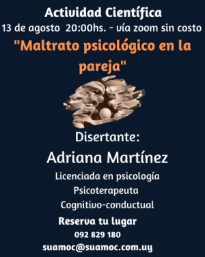 Actividad Cient&iacute;fica: Maltrato piscol&oacute;gico en la pareja