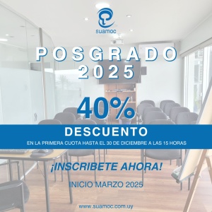 Posgrado TCC. Inscripciones abiertas