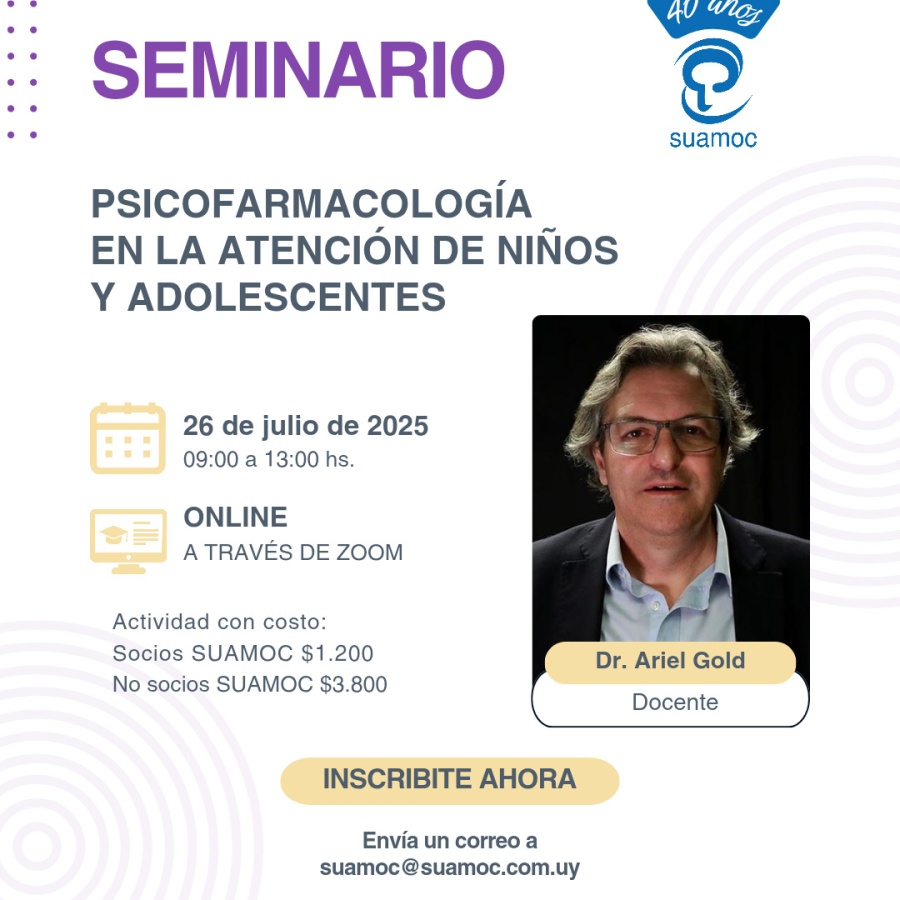 Psicofarmacolog&iacute;a para la atenci&oacute;n de Ni&ntilde;os y Adolescentes