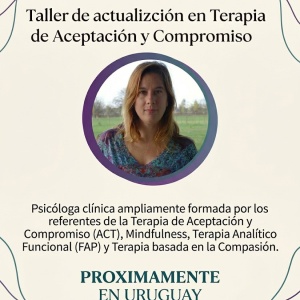 Taller de actualizci&oacute;n en Terapia de Aceptaci&oacute;n y Compromiso