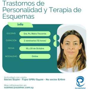 Trastornos de la personalidad y Terapia de Esquemas