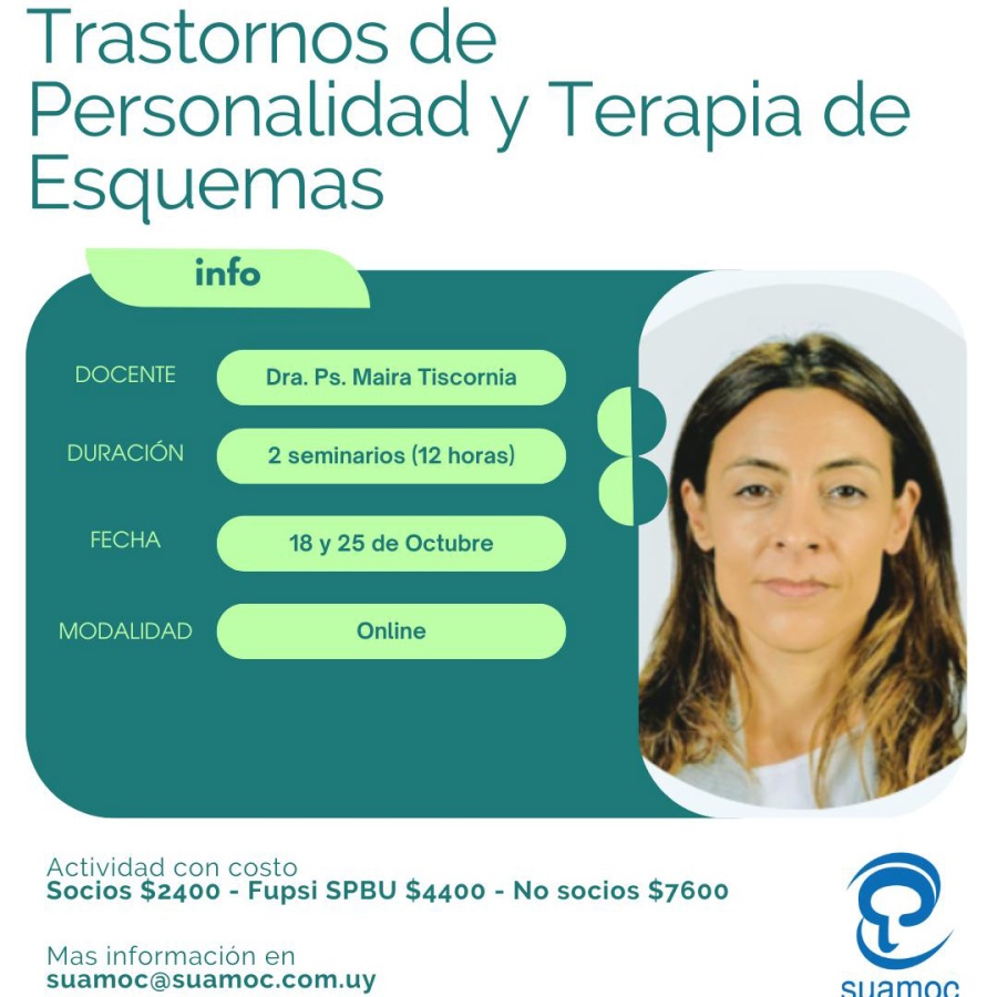 Trastornos de la personalidad y Terapia de Esquemas
