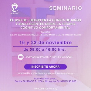 El uso de juegos en la cl&iacute;nica de ni&ntilde;os y adolescentes desde la terapia cognitivo comportamental