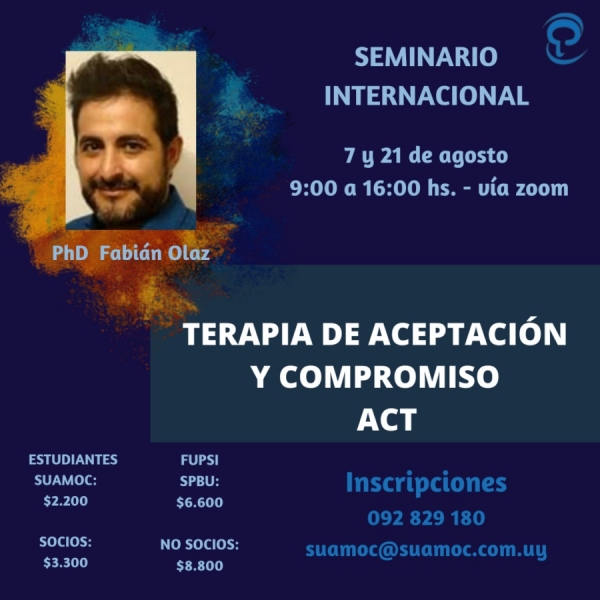 Seminario internacional de excelencia a cargo del PhD Fabi&aacute;n Olaz