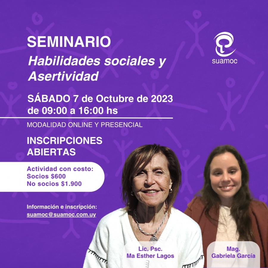 Seminario: Habilidades sociales y Asertividad