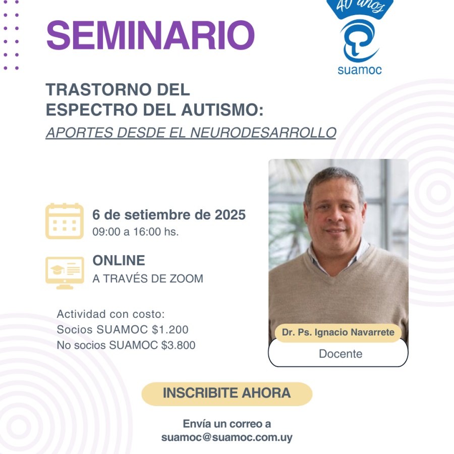 Trastorno del Espectro del Autismo: Aportes desde el neurodesarrollo