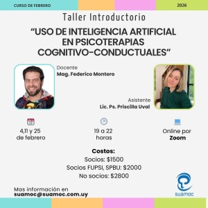 Uso de inteligencia artificial en psicoterapias cognitivo-conductuales