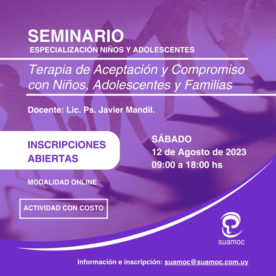 SEMINARIO de Capacitaci&oacute;n en ACT